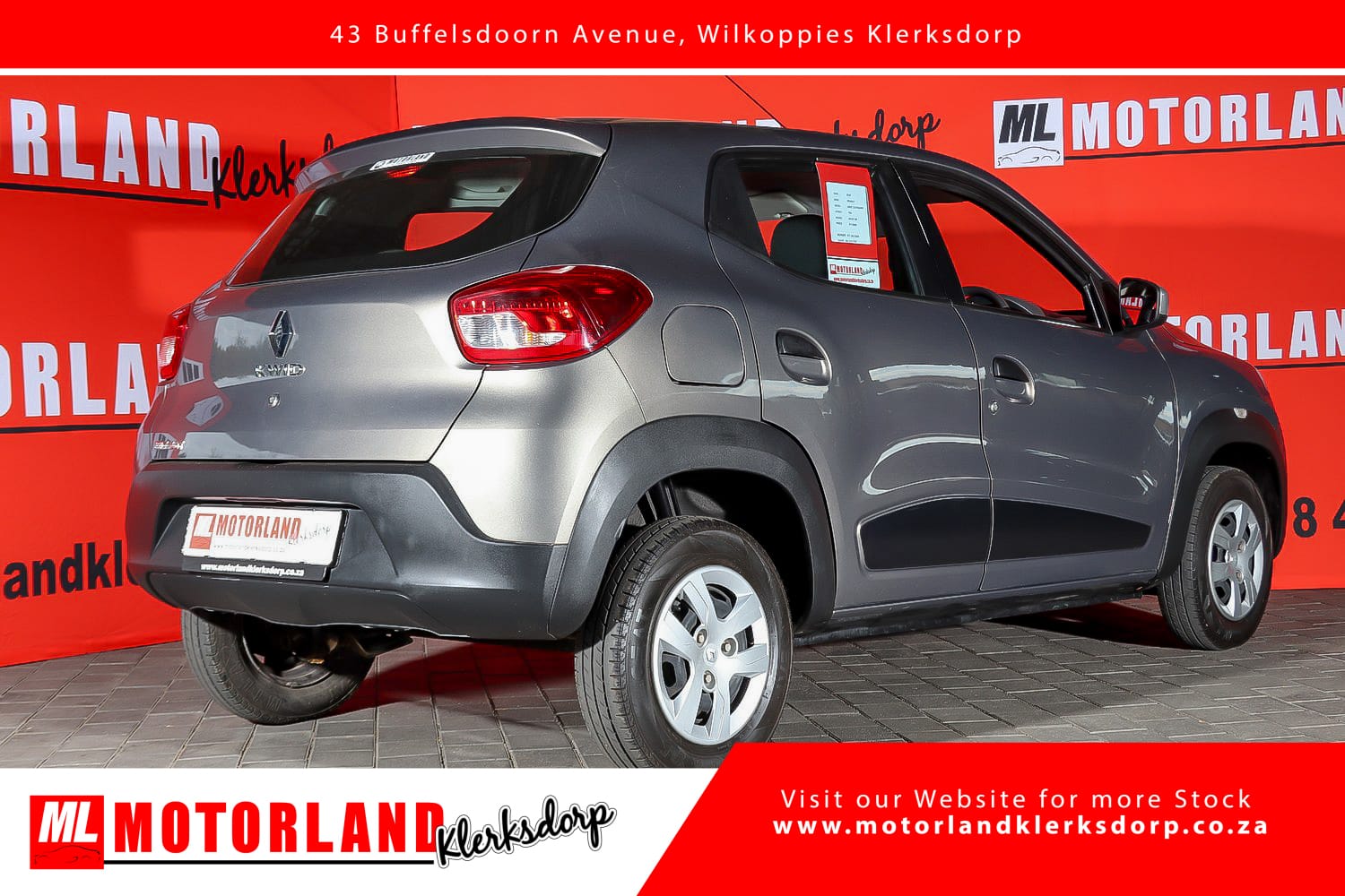 2018 Renault Kwid 1.0 Dynamique 5DR Manual - Motorland Klerksdorp